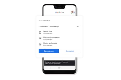 Google One comenzará a ofrecer sin cargo las funciones de copia de seguridad del teléfono y el nuevo administrador de archivos para todos los usuarios de dispositivos Android y iOS