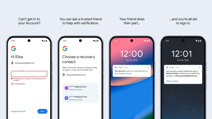Google permite tener un contacto de confianza para recuperar el acceso a tu cuenta de Gmail si no tenés tu celular