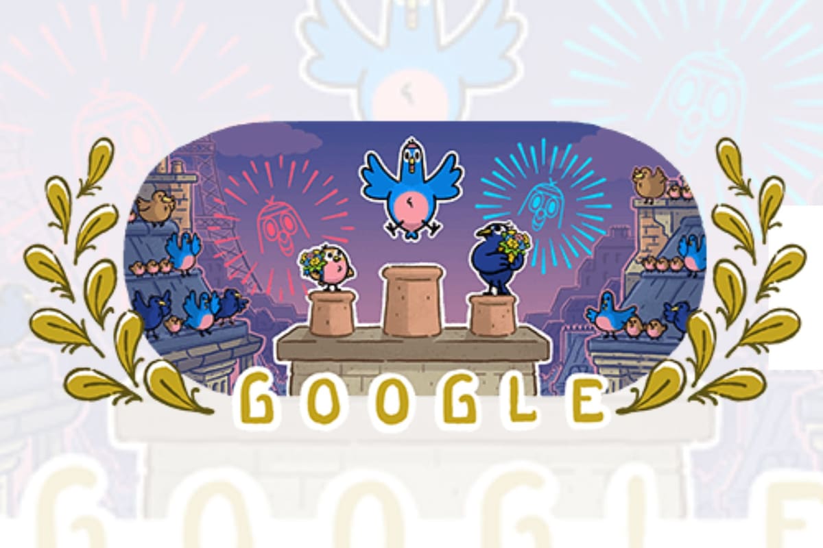 Google presentó su nuevo doodle por el acto de clausura de los Juegos Olímpicos de París 2024