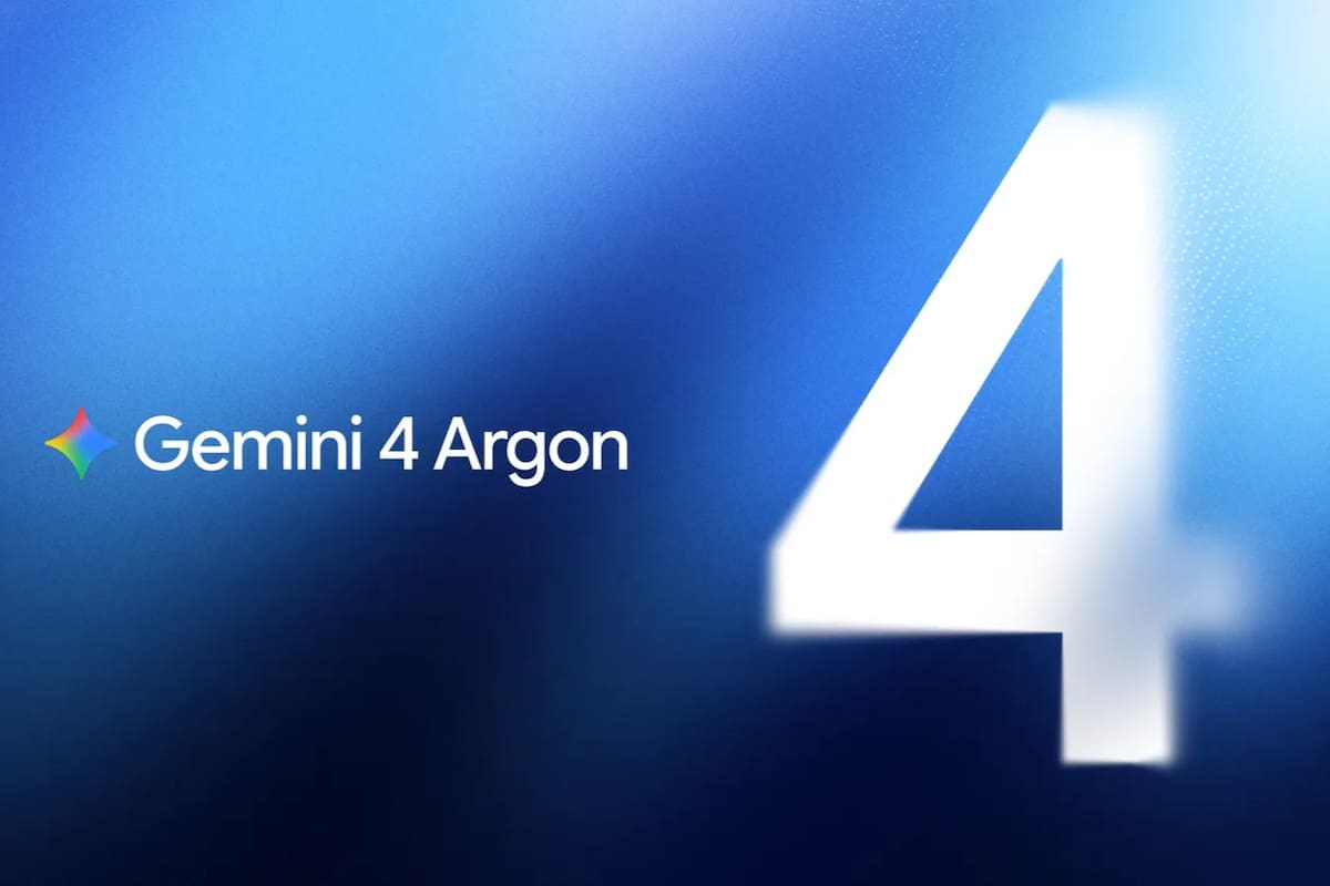 Google presentó su nuevo modelo de IA de frontera Gemini 4 Argon