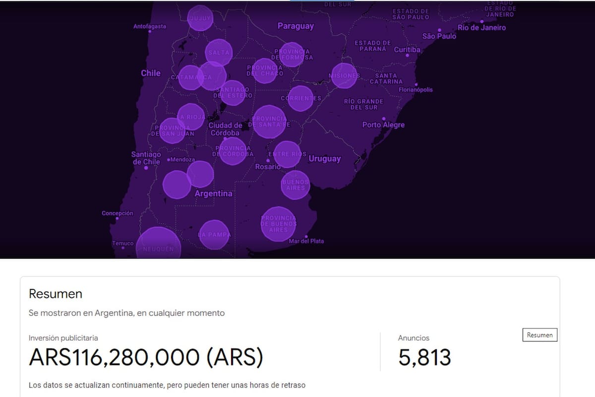 Google publicó una herramienta que permite conocer quién paga los avisos digitales de una campaña política, estimar cuánto invirtió y saber cuál es la segmentación geográfica