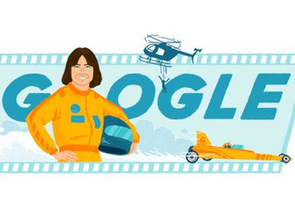 Google recuerda a Kitty O'Neil este 24 de marzo, cuando cumpliría 77 años
