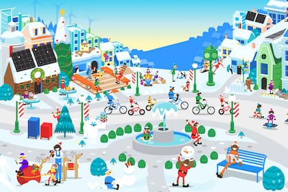 Google renovó su app para seguir a Papá Noel y ofrece más de 25 mini juegos y experiencias para disfrutar en familia
