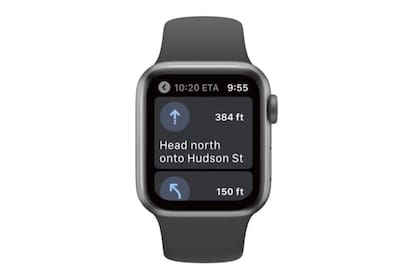 Google vuelve a lanzar una versión renovada de su servicio de cartografía digital Maps para los relojes inteligentes Apple Watch, con funciones de navegación en auto, a pie, bicicleta o transporte público