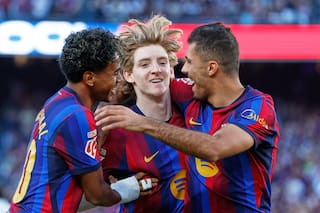 Barcelona es una máquina de ganar y Flick iguala el récord de Tata Martino en el comienzo de la Liga de España