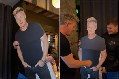 Gordon Ramsay fue sorprendido con un incómodo detalle en un restaurante de Glasgow