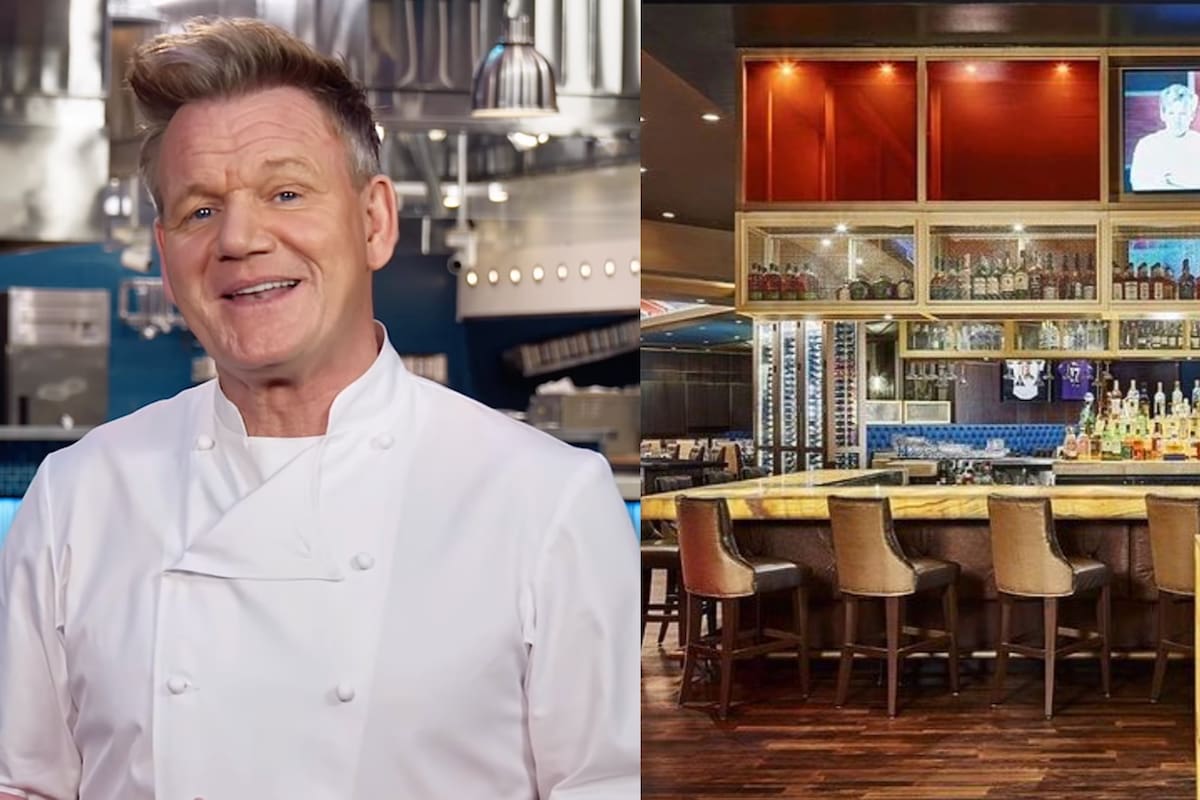 Gordon Ramsay tiene varios restaurantes alrededor del mundo y un hombre vivió lo impensado en uno de ellos