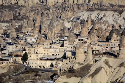Goreme, ícono de la región, data de los siglos III y IV