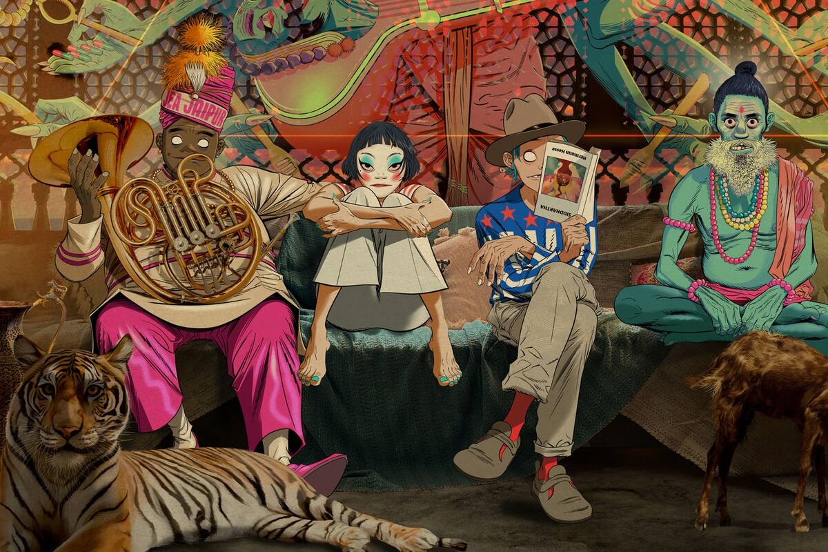 Gorillaz está de vuelta con un nuevo disco, The Mountain