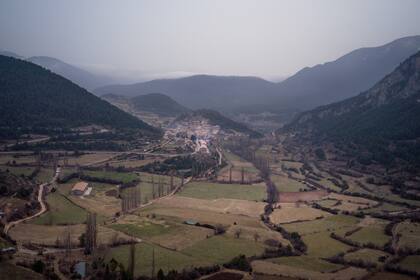 Gósol, un pueblito enclavado en un valle de los Pirineos