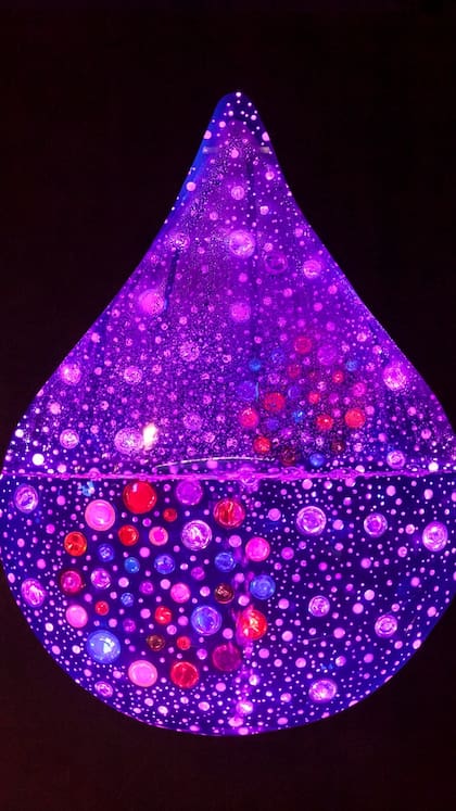 Gota de Agua (2014), una de sus últimas creaciones