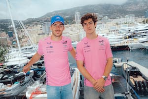 Gasly celebró su podio tras cruzar la meta, pero Alpine no le avisó que lo habían penalizado
