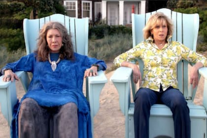 Grace and Frankie es la serie original de Netflix de mayor duración, con 94 episodios