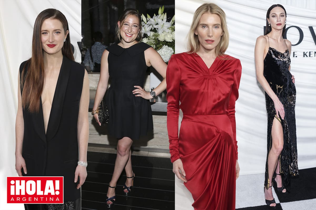 Grace Gummer, Sophie von Haselberg, Dree Hemingway y Sydney Lemmon en el Carnegie Hall, en Manhattan, en la presentación de Love Story