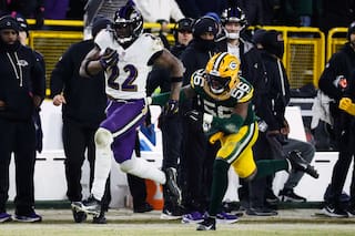 Gracias a actuación magistral de Henry, Ravens siguen con vida al vencer 41-24 a Packers