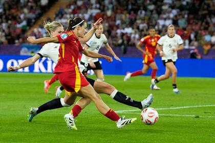 Gracias a Bonmatí, España vence 1-0 a Alemania y avanza a la final de la Euro 2025 contra Inglaterra
