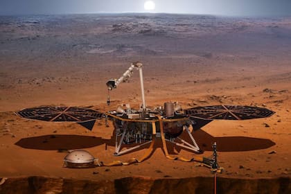 Gracias a InSight, la primera misión de la NASA que estudia el interior de Marte, se puedo determinar el tamaño del núcleo del planeta rojo