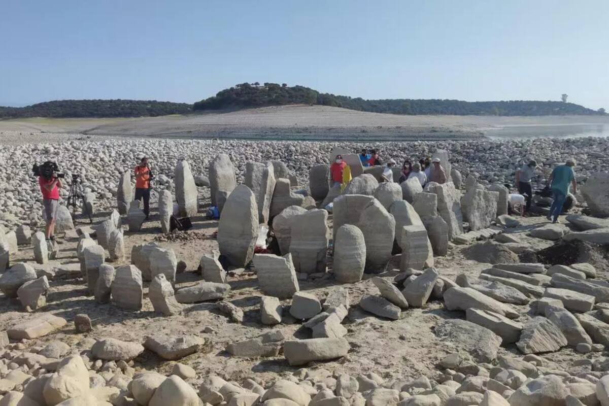 Gracias a la sequía quedaron expuestas más de 144 rocas del 5000 a.C.