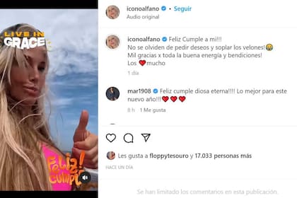 Graciela Alfano compartió con sus seguidores un video en el que celebra su cumpleaños número 70 en la playa