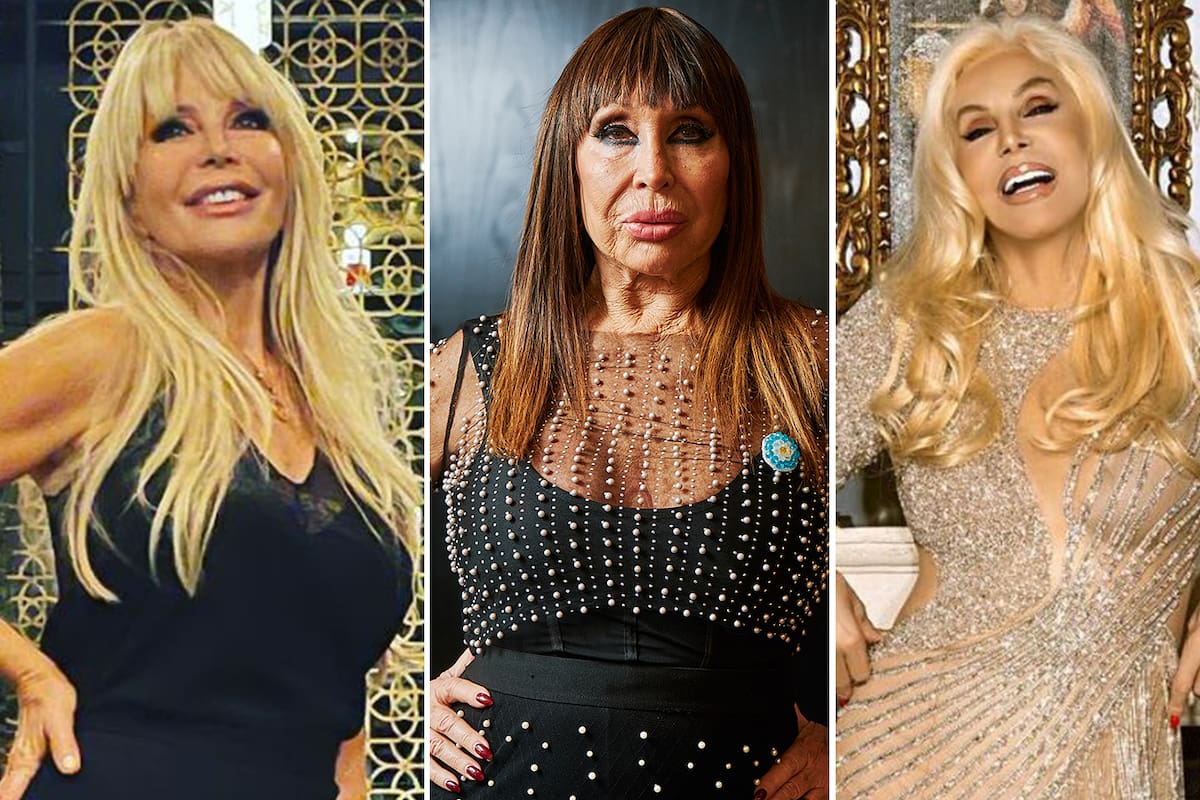 Graciela Alfano, Moria Casán y Susana Giménez, en medio de un mediático cruce