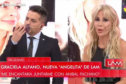 Graciela Alfano, recién debutó y ya tuvo que enfrentar varias críticas y polémicas
