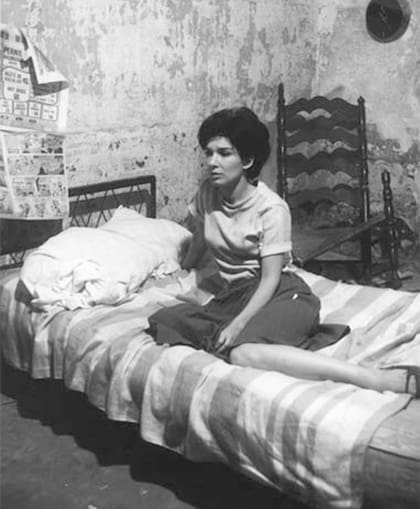 Graciela Borges en La chica del lunes, film de 1967