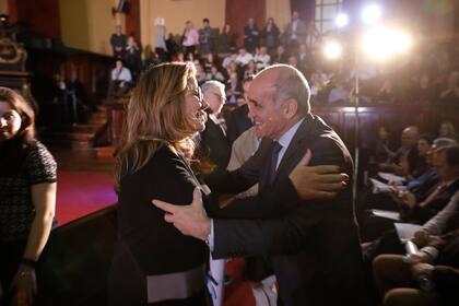 Graciela Camaño y Daniel Salvador