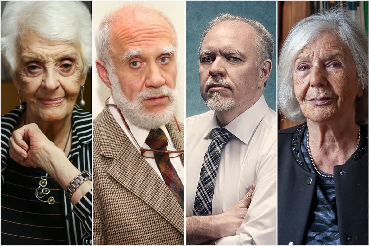 Graciela Fernández Meijide, José Emilio Burucúa, Jorge Fernández Díaz y Beatriz Sarlo, en contra de las posturas de la Conferencia Episcopal Argentina