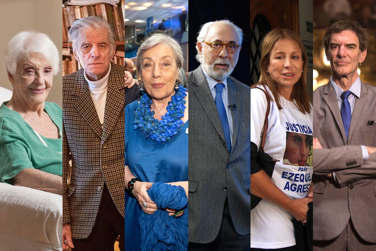 Graciela Fernández Meijide, Juan José Sebreli, Norma Morandini, Santiago Kovadloff, Diana Cohen Agrest y Darío Lopérfido, en contra de la decisión del Poder Ejecutivo de incumplir un fallo de la Corte Suprema