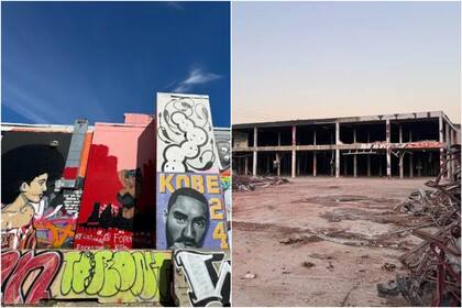 Graffiti Park fue demolido para iniciar la expansión del Proyecto de Mejora de la Autopista I-45