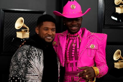 Usher and Lil Nas X. Grammy 2020