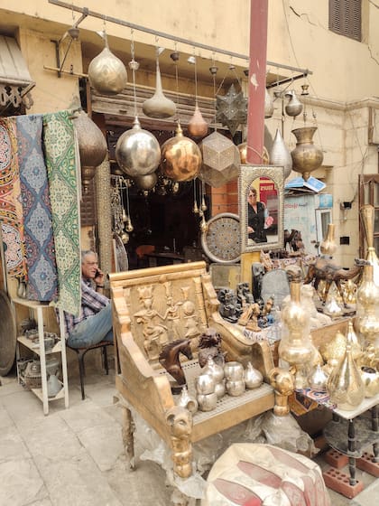 Gran Bazar Khan el Khalili, el mercado más famoso.