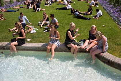 Gran Bretaña. 36, 9° C. El registro de esa marca batió un récord en julio en Londres