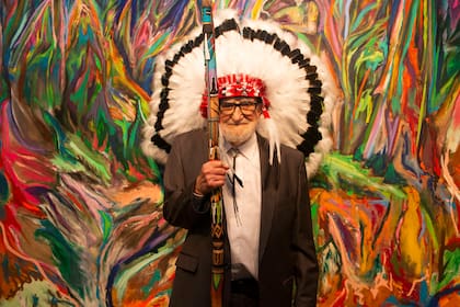 Gran cacique del arte argentino: la celebración de los 90 años de "Yuyo", en el Museo de Bellas Artes, el 26 de mayo de 2023