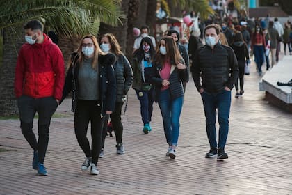 Gran cantidad de personas se volcaron a los parques de la ciudad de Rosario