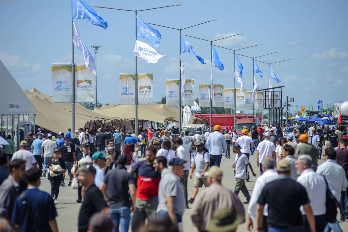 Gran cantidad de público en el primer día de Expoagro