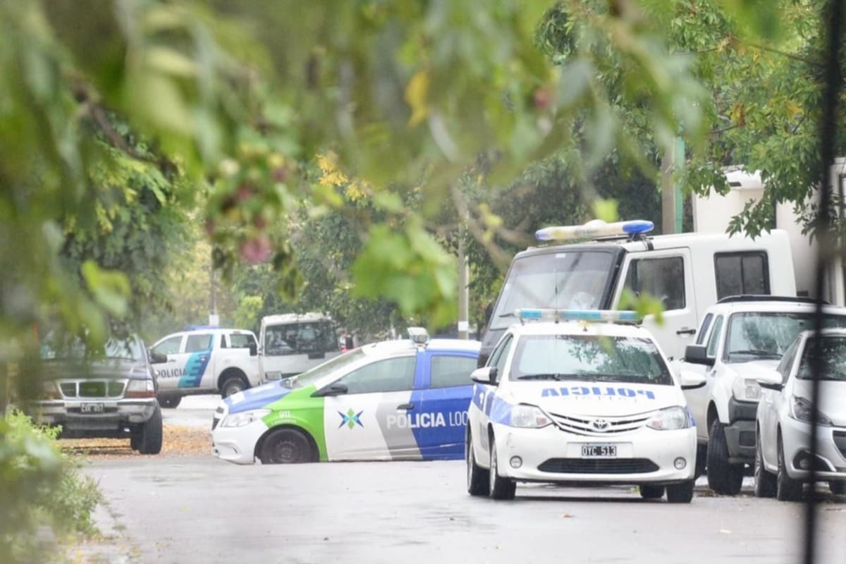 Gran despliegue policial en La Plata