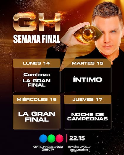 Gran Hermano confirmó la fecha de la final en sus redes sociales