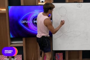 Gran Hermano: el singular retrato que hizo Marcos en el "Dígalo dibujando" que desconcertó a todos
