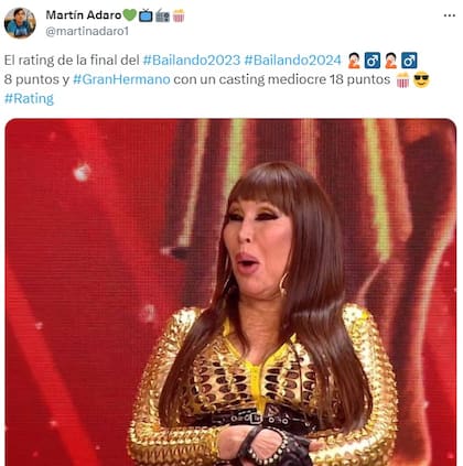 Gran Hermano se quedó con el rating y se posicionó en el priemer lugar