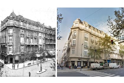El Gran Hotel España fue uno de los primeros hoteles de la avenida y uno de los más amplios.