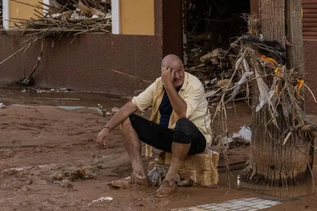 Gran parte de la provincia española de Valencia ha quedado devastada