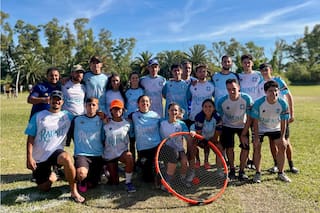 La selección argentina de raunet (spikeball) busca hacer historia en su debut en París