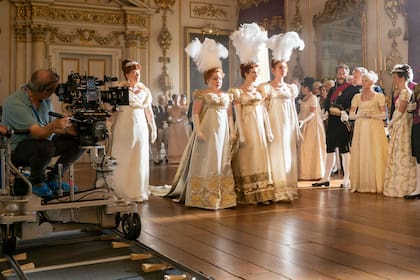 Una de las escenas de las hermanas Featherington