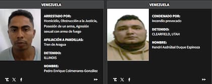 Gran parte de los detenidos venezolanos por parte del ICE son vinculados con la pandilla del "Tren de Aragua"