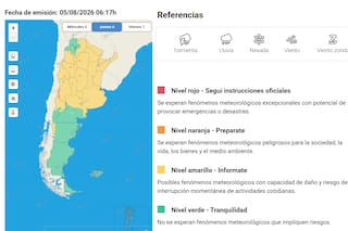 Una ciclogénesis pondrá a prueba al AMBA y abrirá la puerta a varios días de frío intenso