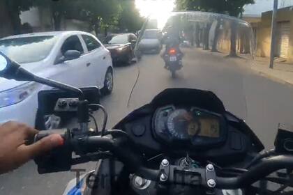 Gran parte del trayecto fue en contramano