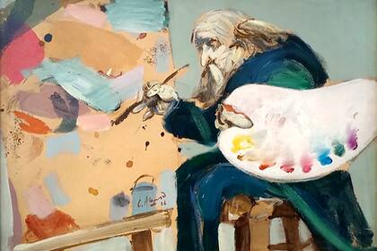 Gran subasta de arte contemporáneo; un retrato de Paul Cézanne, por Carlos Alonso (1966)