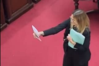 Amalia Granata protagonizó un escándalo en la Legislatura de Santa Fe