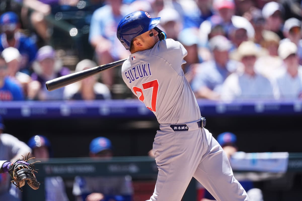 Grand slam de Suzuki y jonrón de dos carreras de Bregman impulsan a Cachorros por 9-3 ante Rockies